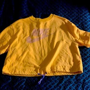 Nike yellow box tee